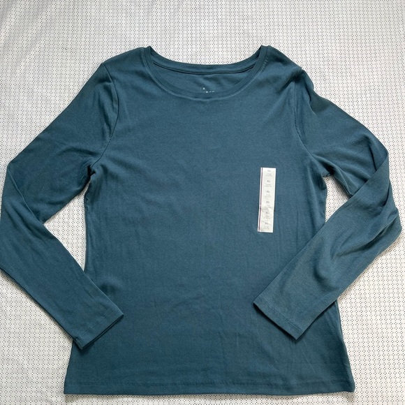 SALE!!!!! A New Day Women's Casual Ribbed Long Sleeve T-Shirt Size XL - Picture 2 of 6